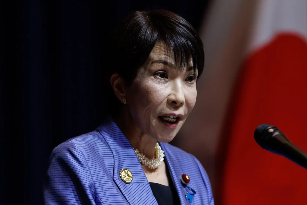 Japanese Prime Minister Takaichi