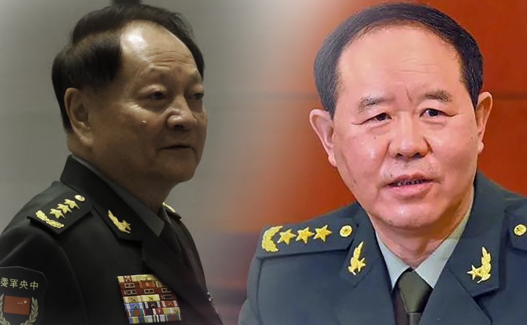The purged Vice Chairman of the Central Military Commission Zhang Youxia and Chief of Staff of the Joint Staff Department Liu Zhenli